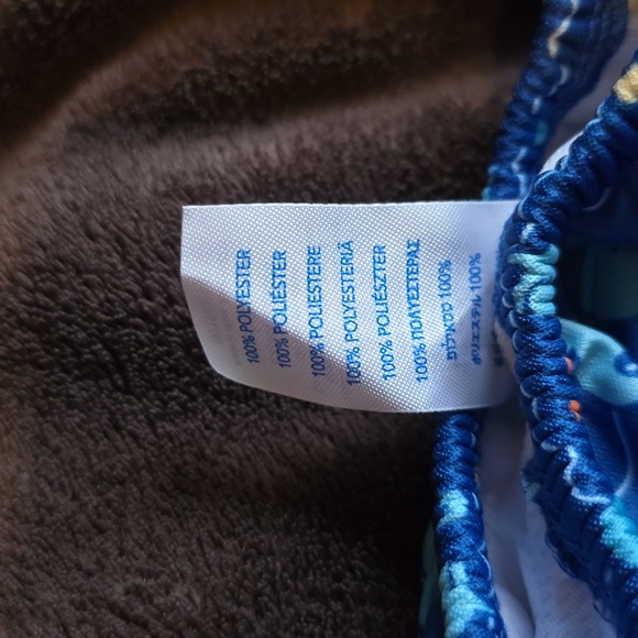HP🎉EUC - iPlay Swim Diaper Cover in Blue, 18M, Whale & Fish Theme, UPF 50+ - Picture 4 of 9